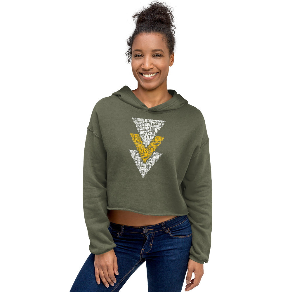 Women's Affirmation's Crop Hoodie